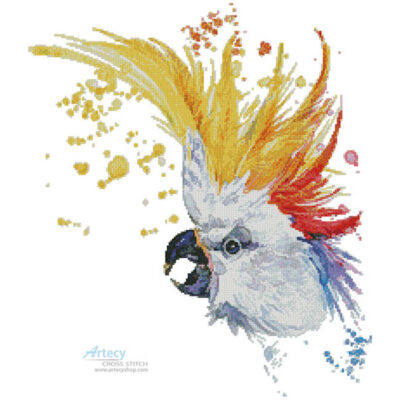 Watercolour Cockatoo (Lena Faenkova)