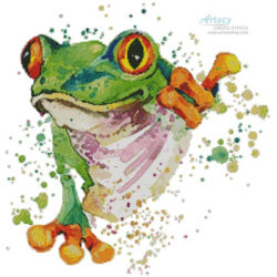 Watercolour Frog (Lena Faenkova)
