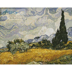 Wheatfield with Cyprusses (The Athenaeum)