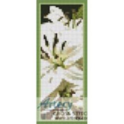White Lilies Photo Bookmark