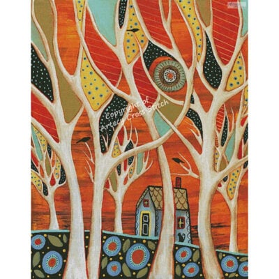 White Trees (Large) (Karla Gerard)