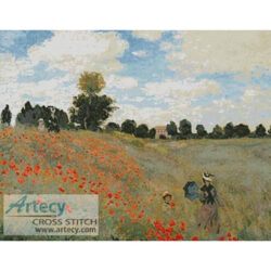 Wild Poppies near Argenteuil (Large) (Claude Monet)