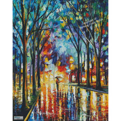 Winter Alley (Leonid Afremov)
