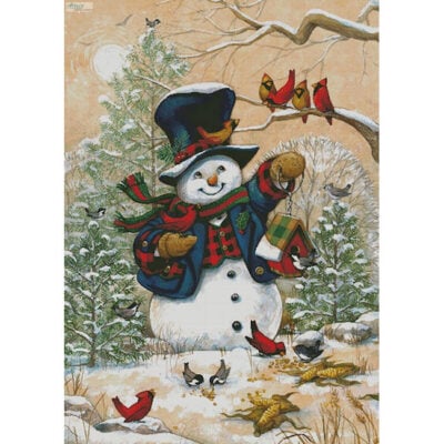 Winter Friends (Large) (Janet Stever)