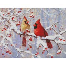 Winter Joy Cardinals (Beth Hoselton)
