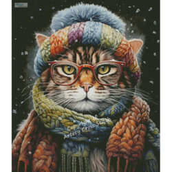 Winter Kitty (T Clarke using Midjourney AI)