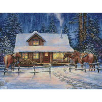 Winter's Oasis (Large) (Chuck Pinson)