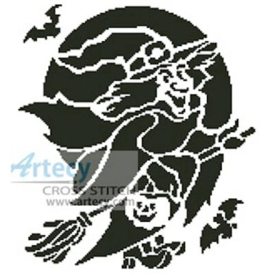 Witch Silhouette (Dover)