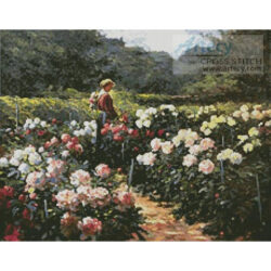 Woman in a Garden (Abbott Fuller Graves)