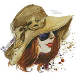 Woman in Sun Hat 1 (Lena Faenkova)