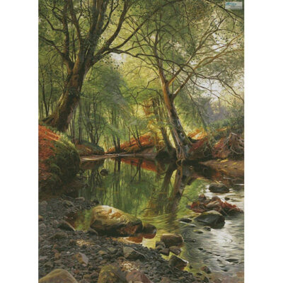 Wooded Stream (Large) (Peder Mork Monsted)