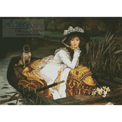 Young lady in a Boat (James Jacques Joseph Tissott)