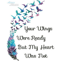 Your Wings (Watercolour) (amourfou - vectorstock)