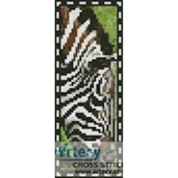 Zebra Eating Bookmark (Michael Ponton)