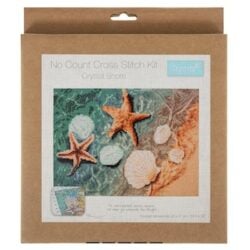 Printed Cross Stitch Kit: Large: Crystal Shore