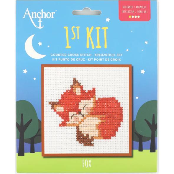 Counted Cross Stitch Kit: 1st Kit: Fox