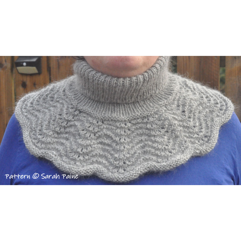 Old Shale Cowl Pattern (knit)