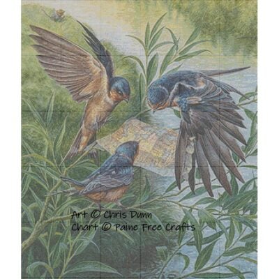 CD-3Swallows-grid Three Swallows