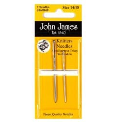 Knitters Needles (blister pack of 2)