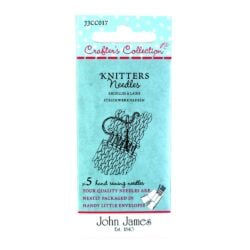Knitters Needles (paper pack of 5)