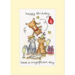 Greeting Card - Mognificent Day (Bothy Threads)