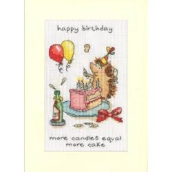Greeting Card - More Candles (Bothy Threads)
