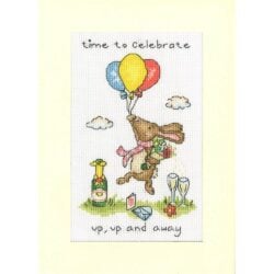 Greeting Card - Up, Up And Away (Bothy Threads)