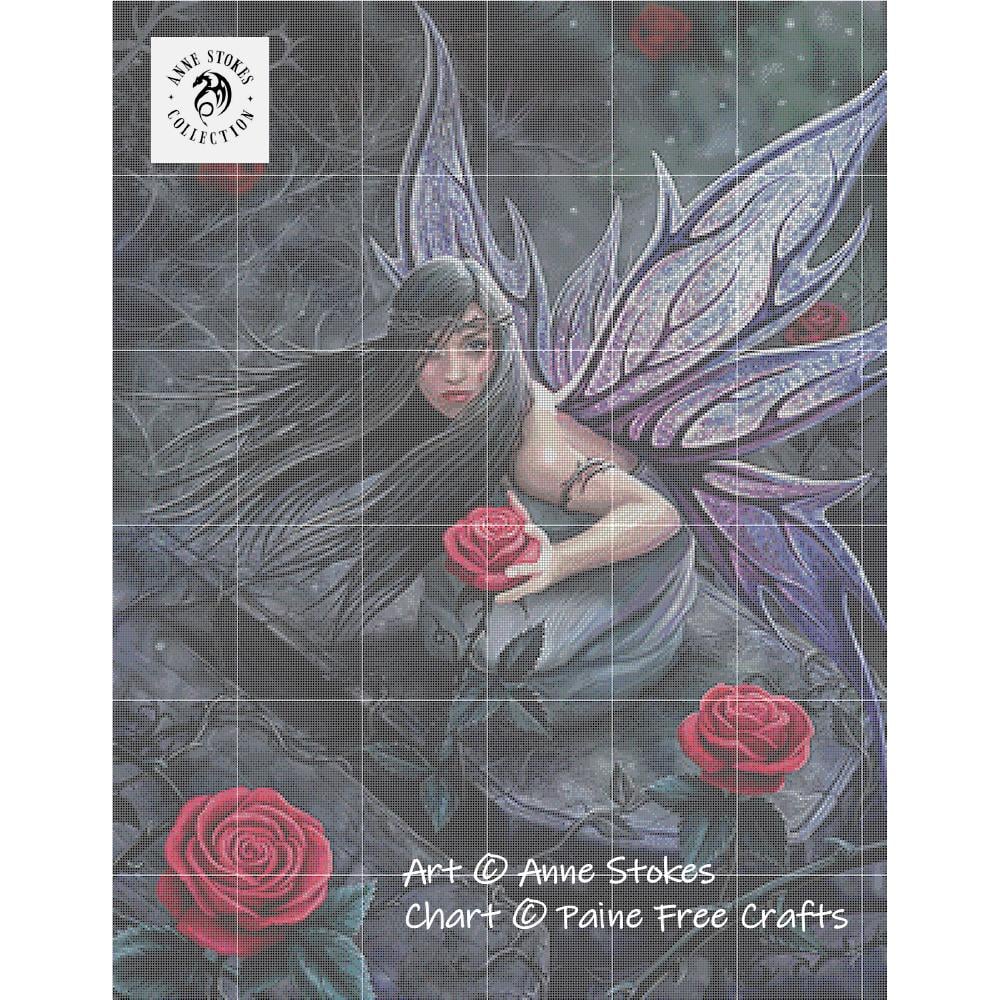 Rose Fairy (Anne Stokes) - Image 2