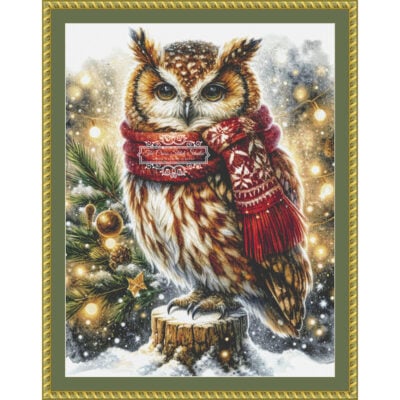 Christmas Owl - (Anders Eismann)