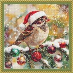 Christmas Sparrow - (Erzebeth)