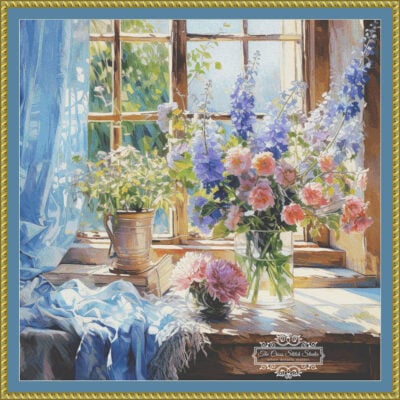 Curtains And Flowers - (Erzebeth)