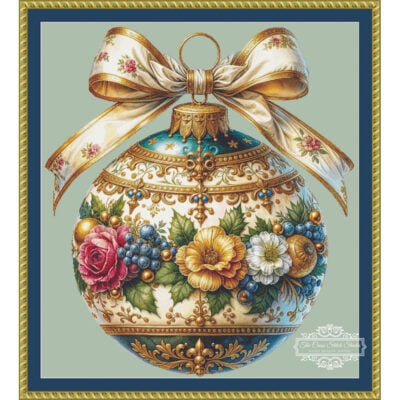FloralOrnament-500x560-v7.2-FRAMED Floral Ornament - (Get Your Clip Art)