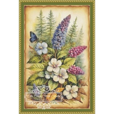 ForestFlowers-400x630-v7.2-FRAMED Forest Flowers - (Unique Art Factory)