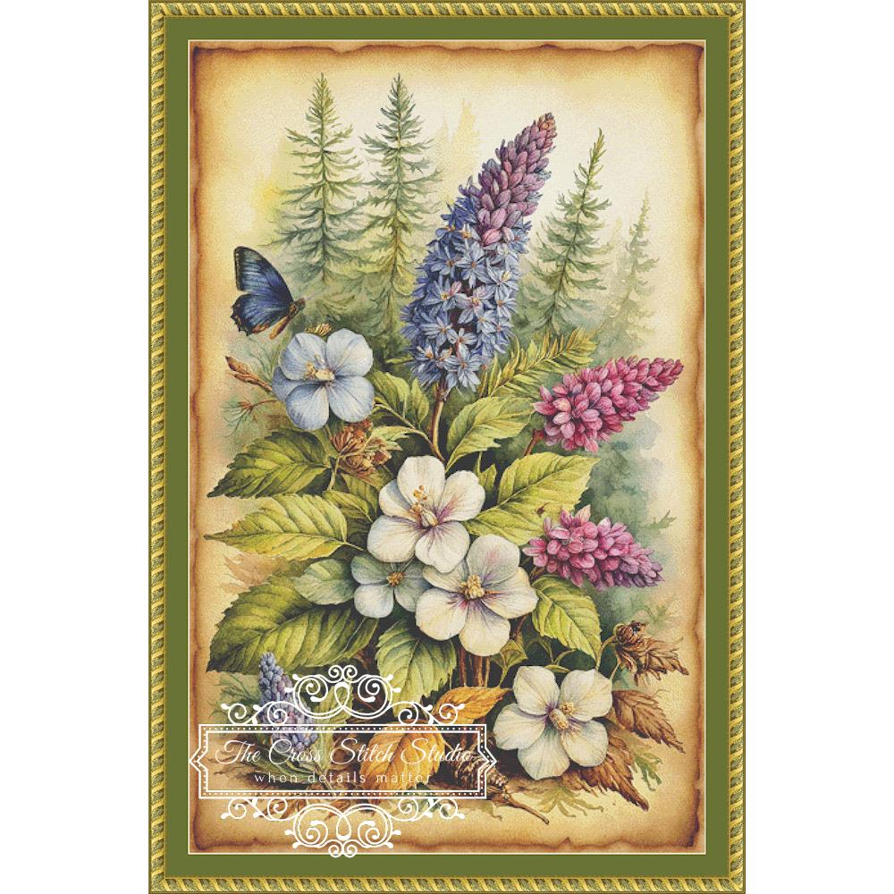 Forest Flowers - (Unique Art Factory)