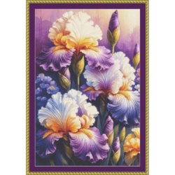 Majestic Irises - (Cathy Wood)