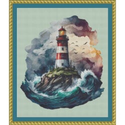 RoughSeas1-350x420-v7.1-FRAMED Rough Seas 1 - (Madhuri Kashyap)