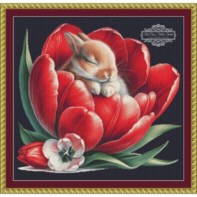 SleepingBunny-400x385-v7.2-FRAMED Sleeping Bunny - (Anders Eismann)