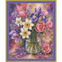 SpringBlooms-475x595-v7.2-FRAMED Spring Blooms - (Heather Duncan)