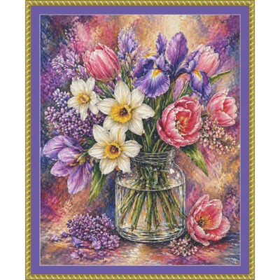 SpringBlooms-475x595-v7.2-FRAMED Spring Blooms - (Heather Duncan)