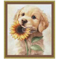 Labrador and Sunflower (Momart (Simonetta Zambelli))