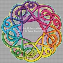 Rainbow Looping Celtic Knot (Beth Wilson)