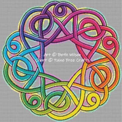 BW-RainbowLoopingCelticKnot Rainbow Looping Celtic Knot (Beth Wilson)