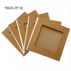 Aperture Cards (Kraft card, pack of 10, square)