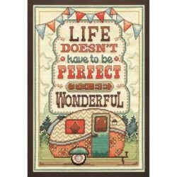 Wonderful Life Counted Cross Stitch Kit
