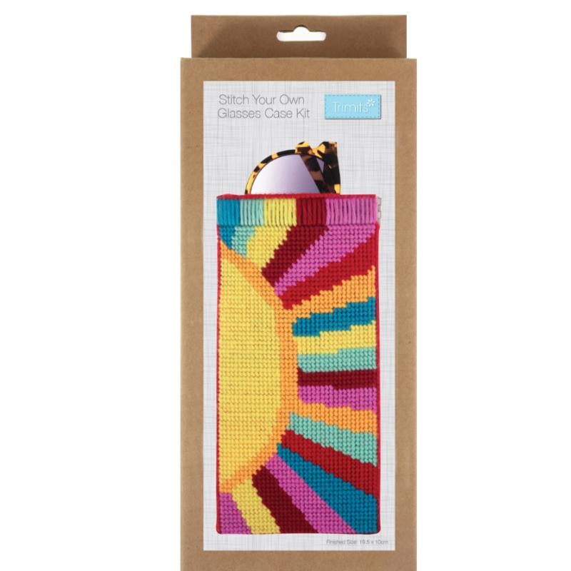 Tapestry Kit: Stitch Your Own Glasses Case: Sunshine