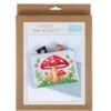 Tapestry Kit: Stitch Your Own Make Up Pouch/Case: Toadstool