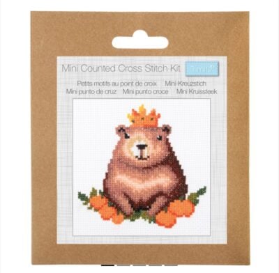 GCS251 Counted Cross Stitch Kit: Mini: Capybara