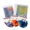 PRINTED Cross Stitch Kit : Fishes
