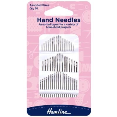 H210-50 Hand Sewing Needles: Household Assorted: 50 Pieces