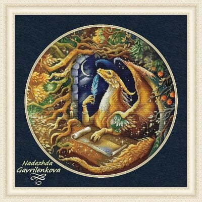 Letter to the Dragon (Nadezhda Gavrilenkova) (Ready to ship kit, PDF included)